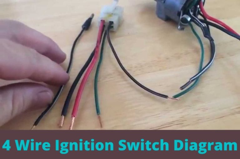 4 Wire Ignition Switch Diagram (How It Works!) 2024 » Scooter Tip