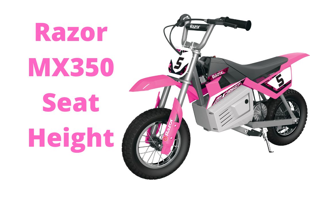 Razor MX350 Seat Height