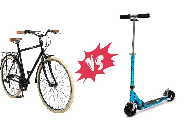 Scooter Vs Bicycle Exercise